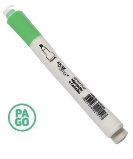 CANETA DUAL MARCADOR E CARIMBO