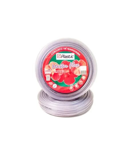 MANGUEIRA 20M PLASTEX TRANCADA CRISTAL