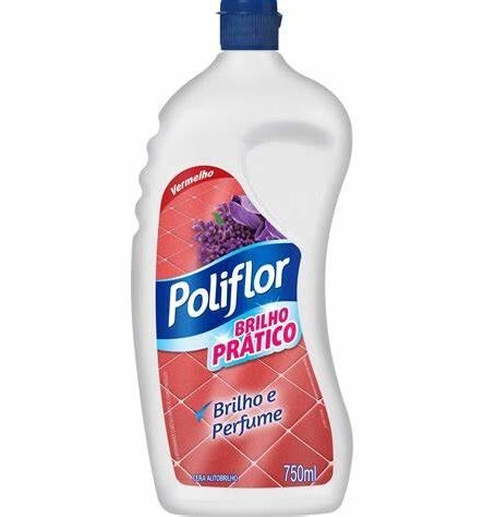 CERA LIQ POLIFLOR VERMELHA 750 ML