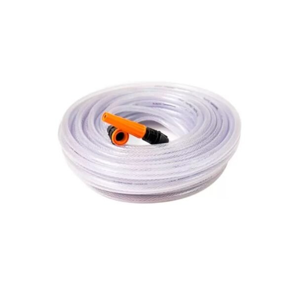 MANGUEIRA 20M PLASTEX TRANCADA CRISTAL