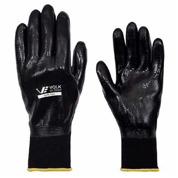 LUVA NITRIL FULL NYLON E BANHO NITRILICO