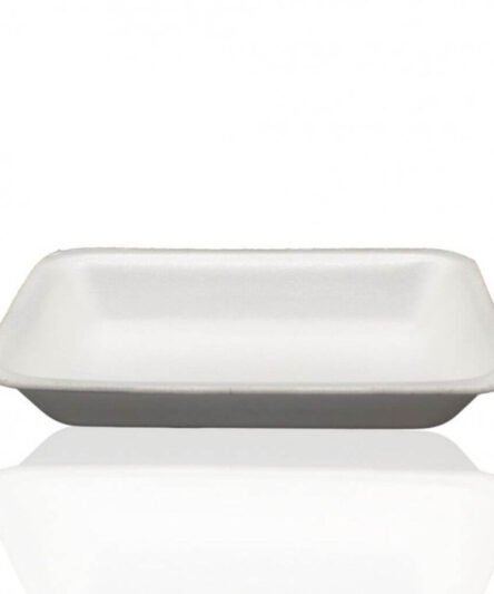 BANDEJA ISOPOR  FUNDA 03 C/ 400 (236X182X27MM)