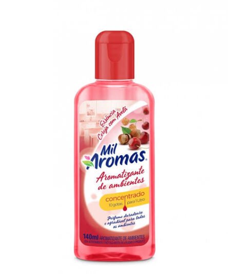 ESSENCIA 140ML CEREJA C/ AVELÃ MIL AROMAS