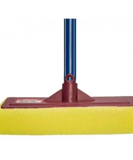 RODO PASSA CERA ESPUMA AMARELA C/ CABO CAIÇARA