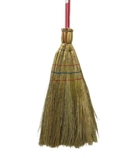 VASSOURA PALHA JULIANO REFORCADA 3 FIO