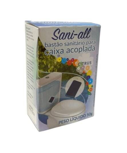 BLOCO SANITARIO 50G SANI-ALL P/CX ACOPLADA CITRUS