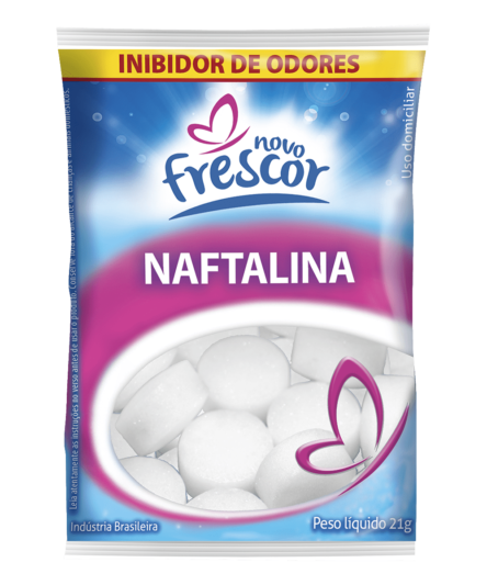 NAFTALINA NOVO FRESCOR UN