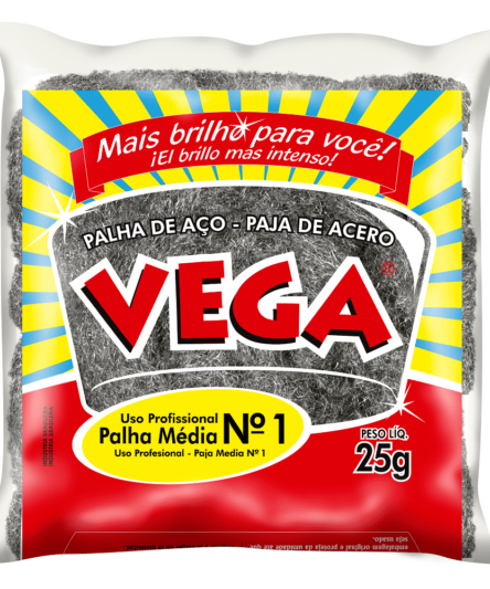 PALHA DE AÇO N1 VEGA STEEL UN