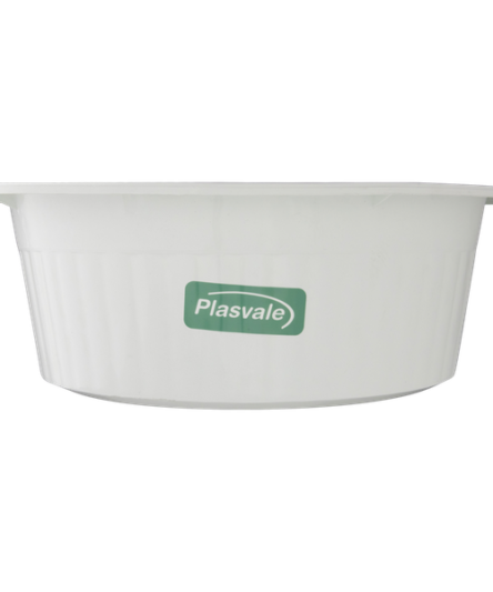 BACIA CANELADA  BRANCO 4,9L  REF 352