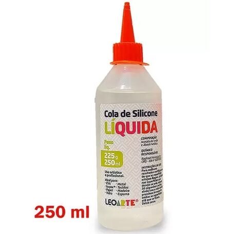 COLA DE SILICONE LIQ 250ML REF 4740