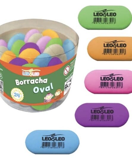 BORRACHA OVAL COLOR UN