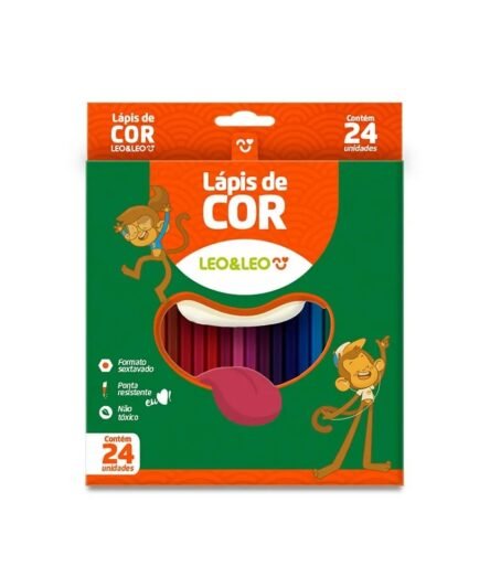 LAPIS DE COR C/24 CORES