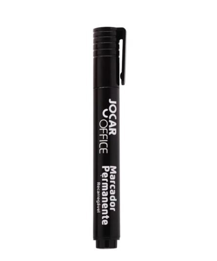 MARCADOR PERMANENTE RECARREGAVEL PRETO