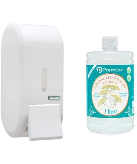 KIT SABONETEIRA URBAN COMPACTA BRANCO