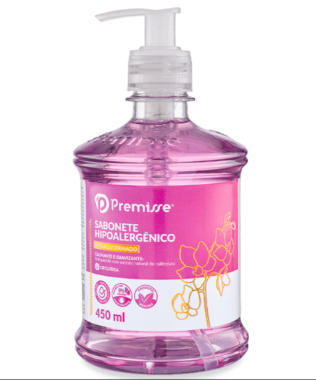 SABONETE LIQ HIPOALERGENICO ORQUIDEA  450ML
