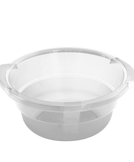 BACIA REDONDA 5,5L TRANSPARENTE REF 126