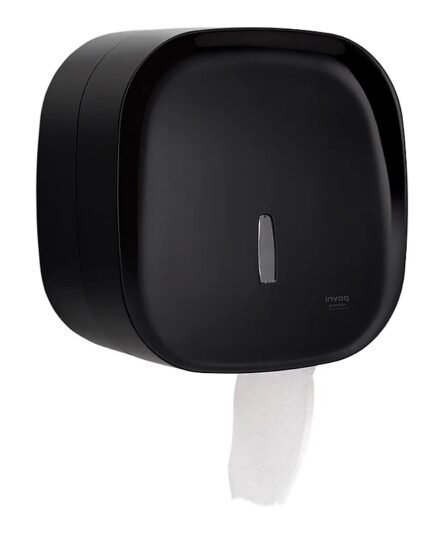 INVOQ DISPENSER HIGIENICO ROLAO PRETO