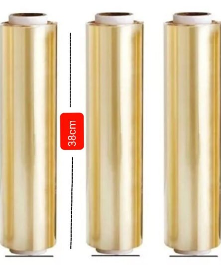 FILME PVC 38X100 TRANSPARENTE