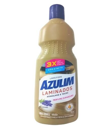 LIMPA PISOS LAMINADOS AZULIM  750ML LAVANDA