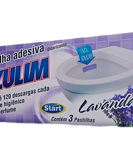 PASTILHA ADESIVA LAVANDA COM 03 UN