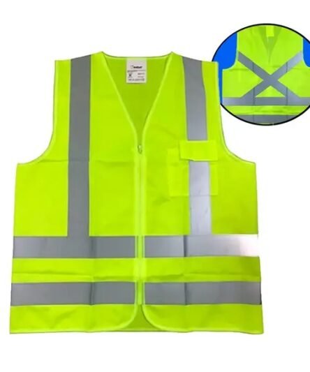 COLETE REFLETIVO VERDE TAMANHO XGG