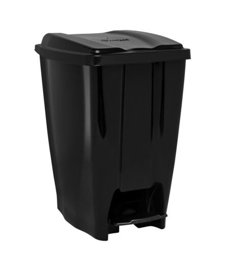 LIXEIRA C/PEDAL 20L PRETA ECO JAGUAR REF 3073
