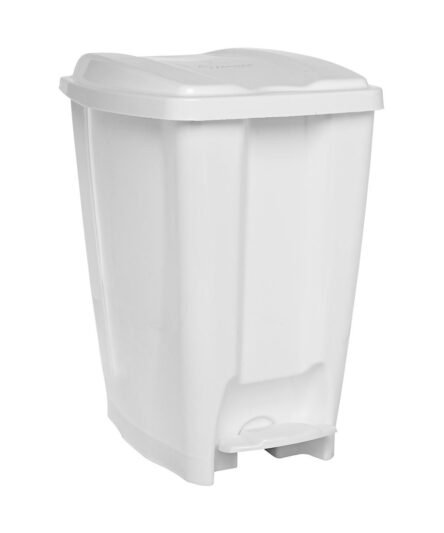 LIXEIRA C/PEDAL 40L BRANCA JAGUAR REF 1793