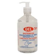 ÁLCOOL EM GEL 70% 500ML LUAR