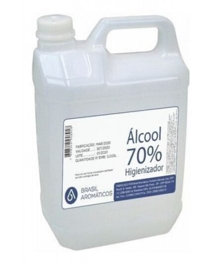 ÁLCOOL GEL 70º ANTISSÉPTICO 5 LT