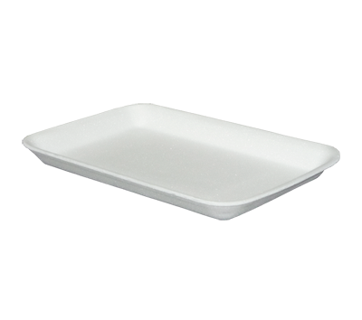 BANDEJA ISOPOR RASA  03 SPUMAPAC C/100