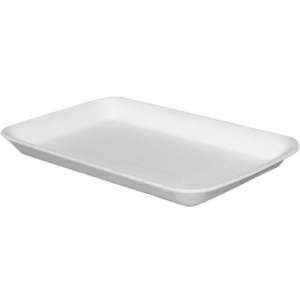 BANDEJA ISOPOR RASA  02 SPUMAPAC C/100