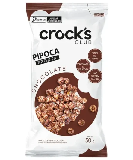CROCKS CLUBE PIPOCA CHOCOLATE 50G