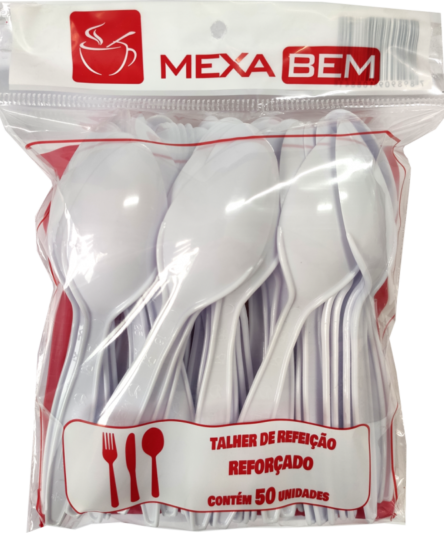 COLHER REFEICAO REF BCO MEXA BEM C/50