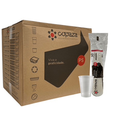 COPO 400ML COPAZA ABNT LISO TRL PS CX 20X50