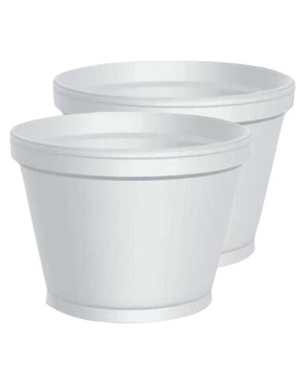 COPOBRAS-PT-500 POTE ISOPOR 500ML S/TAMPA 140X56MM C/100