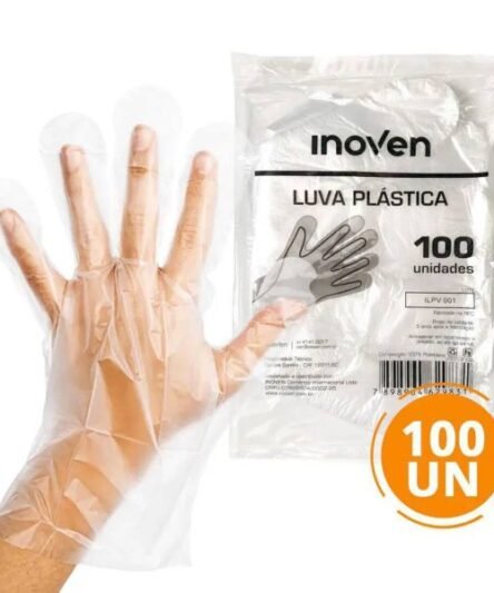 LUVA DESCARTAVEL C/100 UN INOVEN