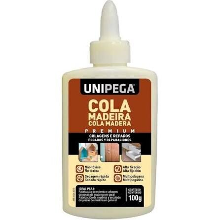 UNIPEGA COLA MADEIRA FRASCO 100G