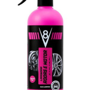 LIMPADOR DE RODAS E MOTOR V8 500ML