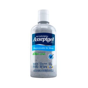 ALCOOL GEL CRISTAL 70º ASSEPTGEL 52G