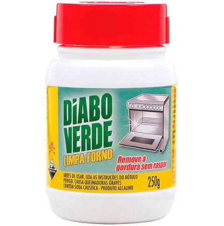 LIMPA FORNO DIABO VERDE 250G